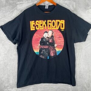 Le Sex Gods Shirt Mens XL AEW Wrestling Graphic Chris Jericho Sammy Guevara